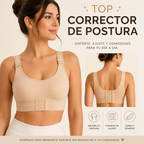 Top Corrector de Postura – Moldea tu figura, alivia tu espalda | ¡HOY con DCTO especial! 🛒